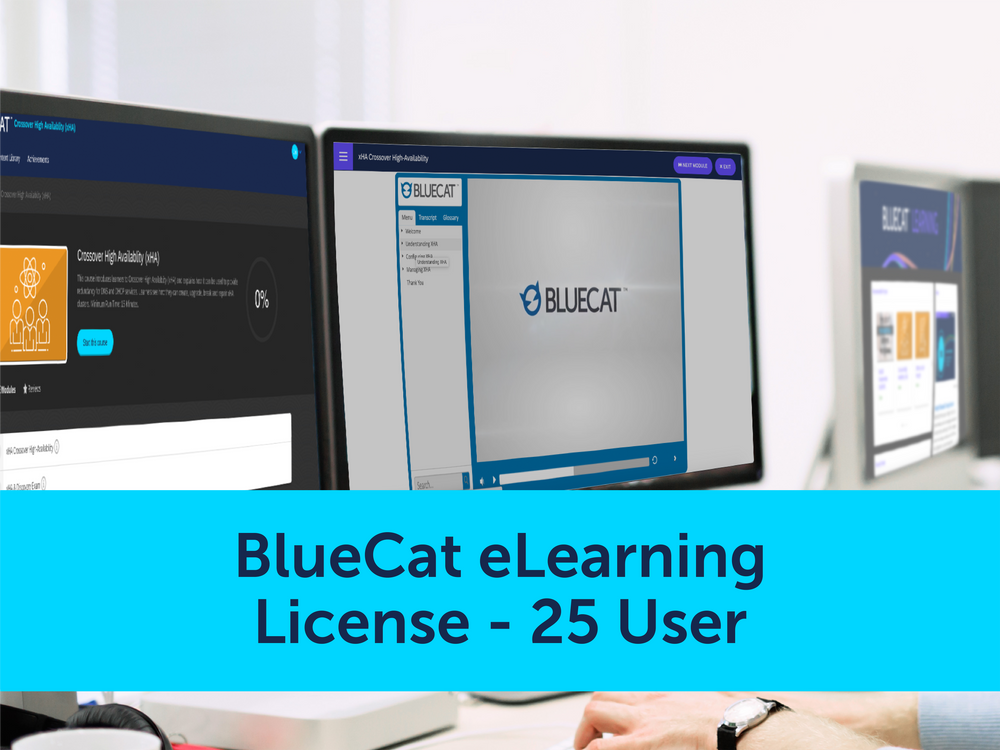 BlueCat eLearning 25 User License - 1 Year Subscription